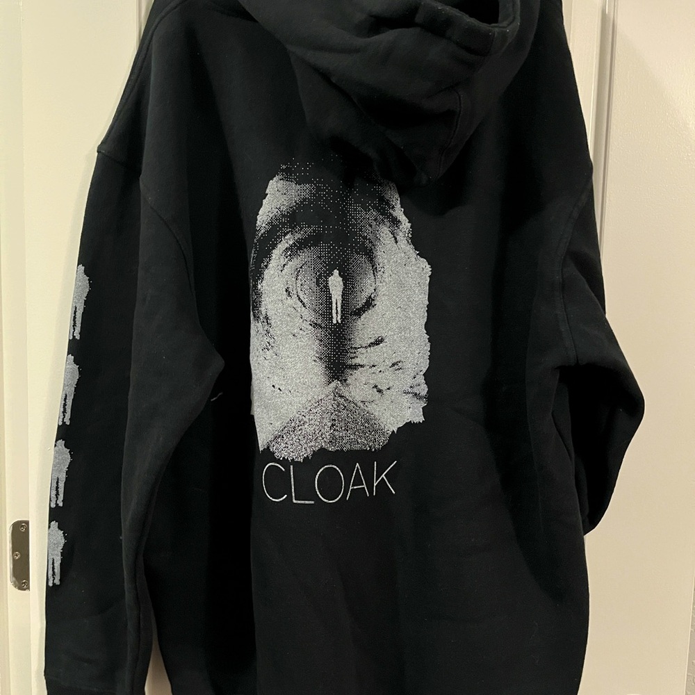 Cloak Brand hoodie around the release of In Space with Markiplier
